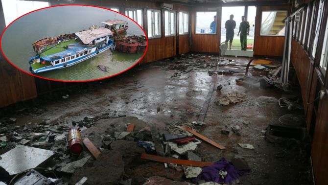 Khám nghiệm hiện trường vụ lật tàu Vịnh Xanh 58: Liệu có dấu hiệu bất thường khiến 35 người thiệt mạng?