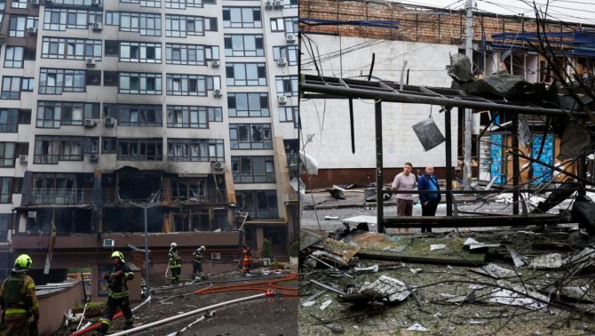 Kiev rung chuyển trong đêm: Tên lửa Nga dội xuống thủ đô Ukraine, hé lộ đòn đáp trả từ Moscow