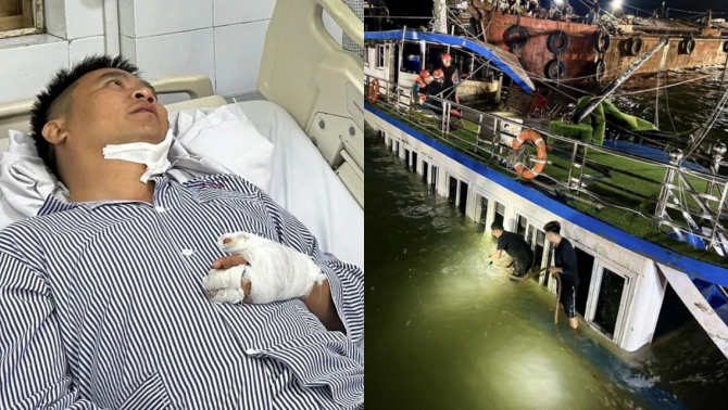 Phép màu đến với người đàn ông mất liên lạc trong vụ lật tàu Quảng Ninh, vợ vỡ òa khi biết nơi chồng ở