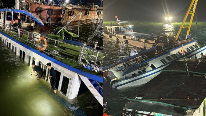 Thông tin bất ngờ về tàu Vịnh Xanh bị lật ở Quảng Ninh, chất lượng có đủ an toàn để hoạt động?