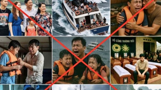 Lợi dụng bi kịch lật tàu Vịnh Xanh 58 để câu view: Hành vi 'vô cảm' này có thể vào tù?
