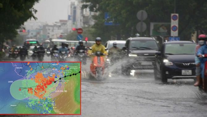 Cập nhật mới nhất: Bão Wipha suy yếu nhưng tiềm ẩn nguy hiểm, cảnh báo thiên tai chiều tối nay