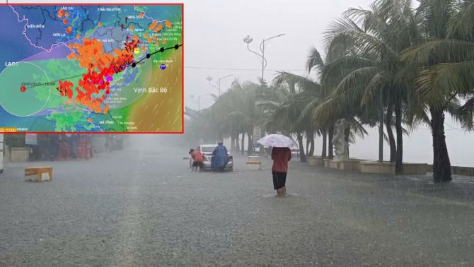 Cảnh báo nóng: Bão số 3 Wipha chưa tan, nơi nào sắp ‘ngập’ trong mưa lớn giật cấp 10?