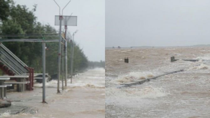 Thông tin liên quan tới sự cố tràn bờ bao tại Hưng Yên, cơ quan chức năng khẳng định không vỡ đê