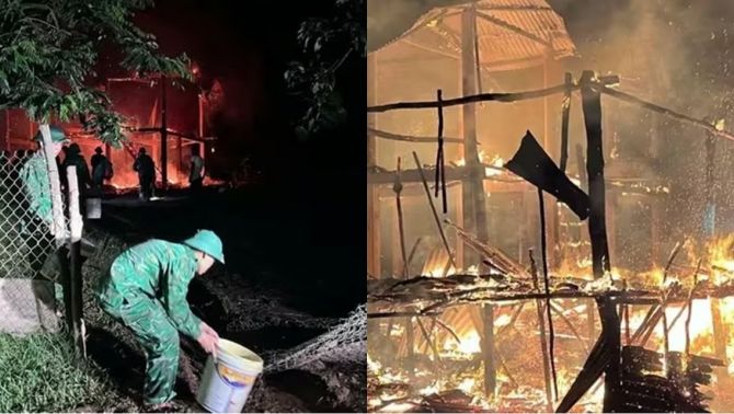 Phép màu đến với 4 mẹ con trong căn nhà bị cháy giữa đêm, hành động của người mẹ gây xúc động mạnh