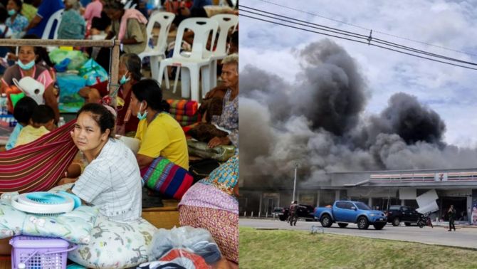 Thái Lan xung đột Campuchia: 14 người thiệt mạng, 46 người bị thương và hơn 100 nghìn người chạy nạn, LHQ họp khẩn cấp