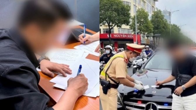 Tạo ảnh bị CSGT phạt bằng AI giữa phố đông, nam thanh niên nhận hình phạt không ngờ