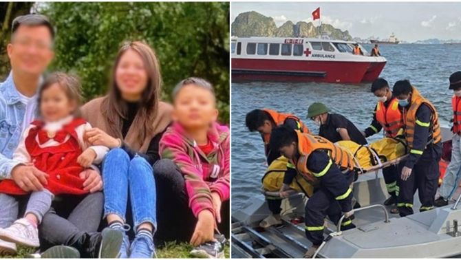 Đau đớn lời hẹn dang dở của người bố mặc áo phao đẩy con lên tìm sự sống trong vụ lật tàu ở Quảng Ninh