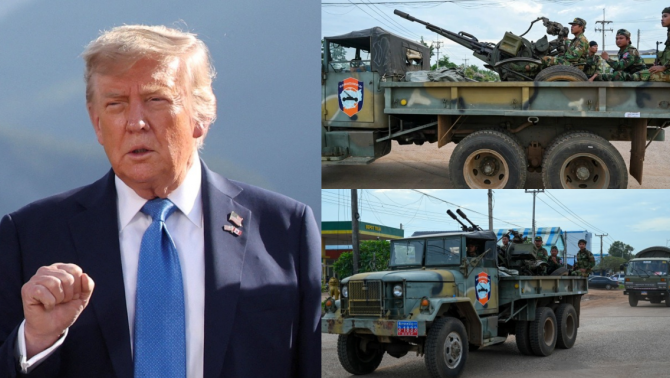 Tổng thống Mỹ Donald Trump đe dọa sẽ làm ngay điều này nếu Thái Lan và Campuchia không ngừng bắn