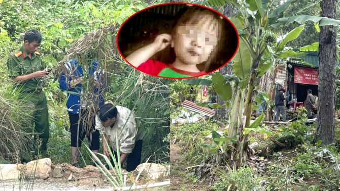 Bé gái 2 tuổi mất tích bí ẩn ở Lâm Đồng: 20 ngày sau tìm thấy thi thể trong tình trạng ám ảnh