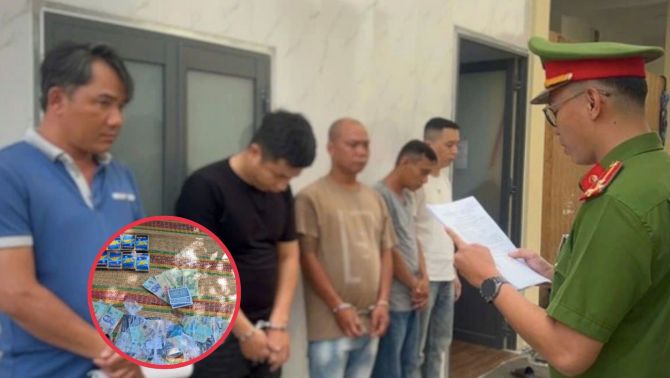 Đà Nẵng: Lợi dụng đám ma để tổ chức đánh bạc, nhóm đối tượng 6 người bị khởi tố