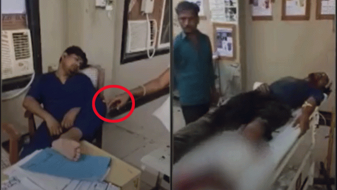 Rúng động: Clip bác sĩ ngủ say trong phòng cấp cứu khi bệnh nhân mất máu nghiêm trọng dẫn đến tử vong