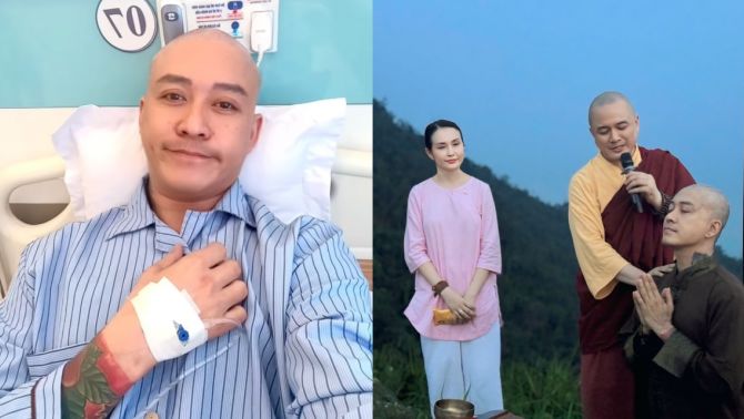 Tuấn Hưng bất ngờ nhập viện, lộ tình trạng sức khỏe sau khi xuống tóc quy y khiến fan sửng sốt