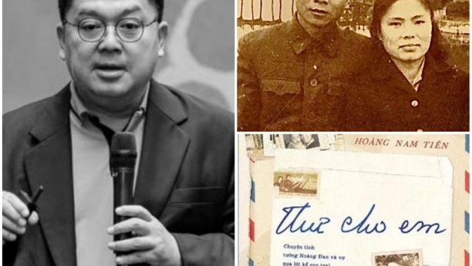 Sự nghiệp của ông Hoàng Nam Tiến và cuốn sách để đời kể về chuyện tình của bố mẹ - 'Thư cho em'