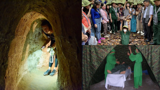 `Thành phố dưới lòng đất` lớn nhất Việt Nam, là công trình quân sự vĩ đại, ghi dấu lịch sử oai hùng