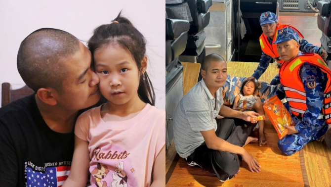 Hai bố con trôi dạt 13 giờ: Hé lộ thứ cứu sống cả 2, người bố quyết định từ bỏ 1 thứ sau khi trở về