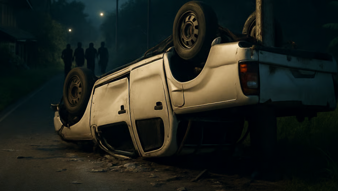 Quặn lòng vụ cụ ông lái xe xuyên đêm đi tìm con gái 13 tuổi mất tích bất ngờ gặp tai nạn tử vong tại chỗ