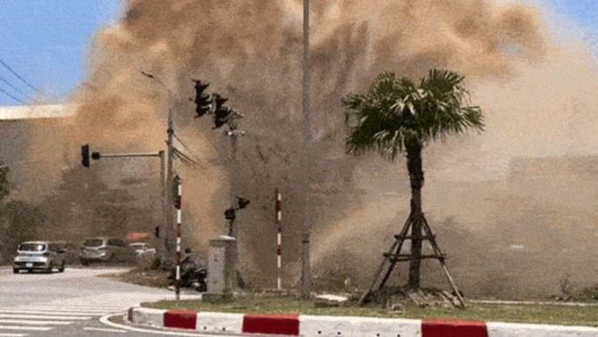 Thực hư vụ đường ống nước sạch bị vỡ rồi 'phun trào như núi lửa' giữa đường ở Bắc Ninh