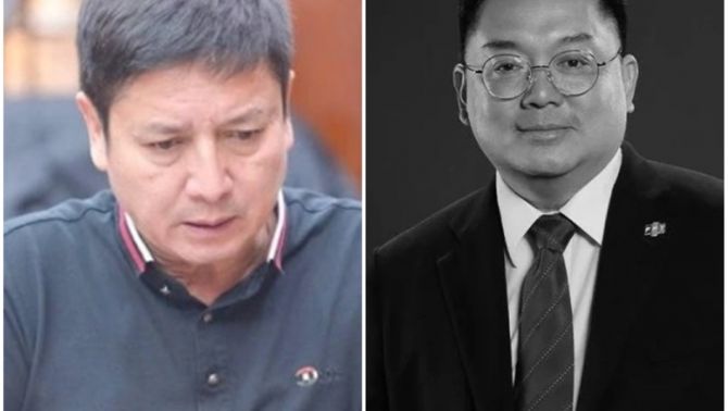 Bố con NSƯT Chí Trung đến viếng ông Hoàng Nam Tiến: Những khuôn mặt đỏ hoe giàn giụa nước mắt