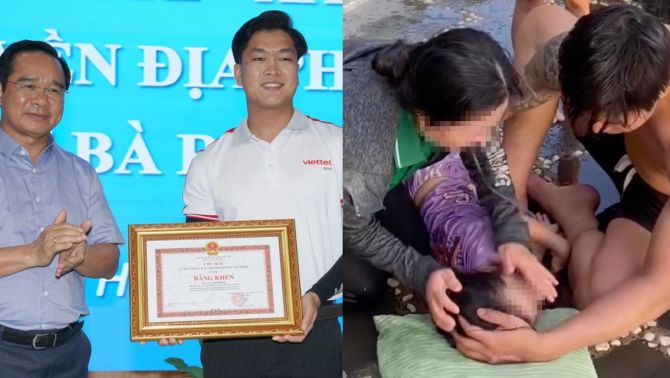 Khen thưởng thanh niên 26 tuổi cứu bé gái đuối nước ở Vũng Tàu, hé lộ tình trạng nạn nhân hiện tại?