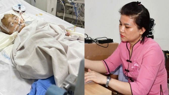 Cháu bé bị bảo mẫu bạo hành ở Quảng Ngãi đã tử vong: Hé lộ tình tiết rợn người sau camera bị giấu kín