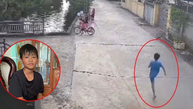 Ninh Bình: Chân dung cậu bé lớp 6 nhảy xuống kênh cứu người đuối nước, kể lại khoảnh khắc liều mạng