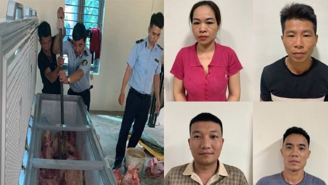 Danh tính 4 kẻ mua gom 1,6 tấn thịt lợn dịch rồi bán cho người dân, tiết lộ lời khai cực sốc