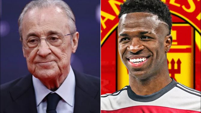 Vinicius ra yêu cầu 'khó đỡ' để ở lại Real Madrid, chủ tịch Perez đồng ý bán cho Manchester United?