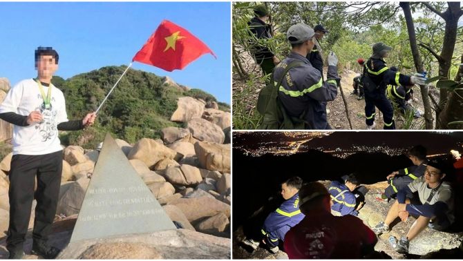 Nam thanh niên 23 tuổi mất tích bí ẩn khi leo ‘nóc nhà’ của Nha Trang, hàng trăm người tìm kiếm 2 ngày chưa thấy
