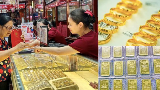 Giá vàng hôm nay 8/8/2025: Lập đỉnh 'khủng', vàng miếng SJC cao kỷ lục, mức giá cao chưa từng có