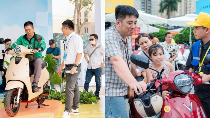 VinFast mang cơ hội đổi xe máy xăng, lên đời xe máy điện đến với người dân TP.HCM, Thanh Hóa