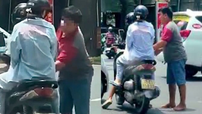 Diễn biến mới vụ tài xế công nghệ giật chìa khóa xe máy cô gái ở Hồ Con Rùa: Công an đã vào cuộc