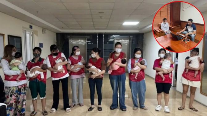 Phanh phui đường dây mang thai hộ xuyên quốc gia: Hé lộ vai trò bà trùm lĩnh lương 1.000 USD/tháng