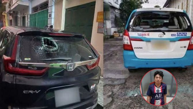 Nam thanh niên 20 tuổi đập nát hàng loạt xe hơi ở Phan Thiết, hé lộ lý do khiến nhiều người không tưởng 