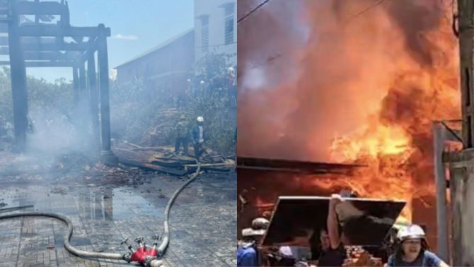 Hiện trường hoang tàn sau vụ cháy dữ dội ở Hà Tĩnh, chủ nhân khóc thét bên đống tro tàn