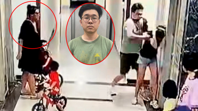 Vụ người đàn ông xăm trổ đánh cô gái ở Hà Nội: Thái độ khó chấp nhận của người vợ tại chung cư Sky Central