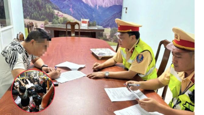 'Nhồi nhét' khách trên quốc lộ, tài xế và chủ xe nhận án phạt hàng trăm triệu đồng