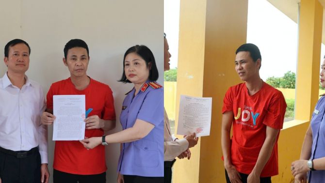 Hình ảnh Thái Khắc Thành nhận quyết định 'Kháng nghị toàn bộ bản án sơ thẩm': Điểm sai phạm vụ gà lôi trắng?