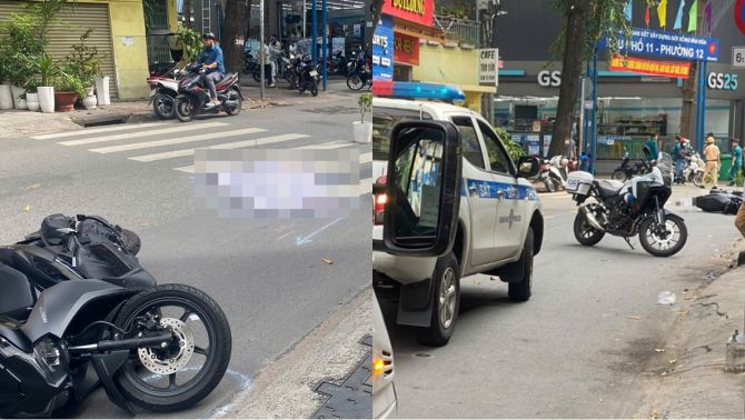 Camera ghi lại cảnh cô gái bị xe tải tông tử vong tại chỗ, tài xế máu lạnh bỏ mặc nạn nhân để trốn