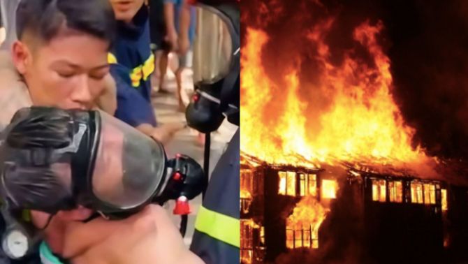 Rúng động tại Thanh Hoá: Nghi án phóng hỏa, người đàn ông suýt bỏ mạng trong biển lửa 