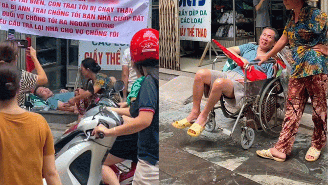 MXH lan truyền vụ việc người đàn ông bị tai biến, có con trai chạy thận vừa bị anh ruột bán nhà và đuổi ra đường