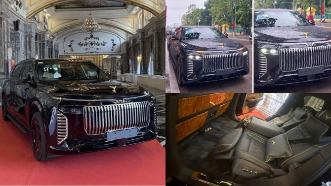 Chiêm ngưỡng VinFast Lạc Hồng 900 LX vừa lộ diện gần Lăng Bác, xứng danh ‘Rolls-Royce Việt Nam’?