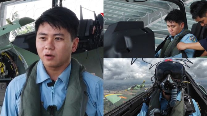 Thân thế Thượng úy là phi công trẻ tuổi nhất sẽ bay ở Quảng trường Ba Đình lịch sử, chưa đầy 30 tuổi