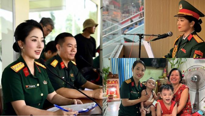 Profile khủng của nữ Thượng úy đảm nhận giọng đọc miền Nam tại Đại lễ A80, như ‘nữ chính ngôn tình'