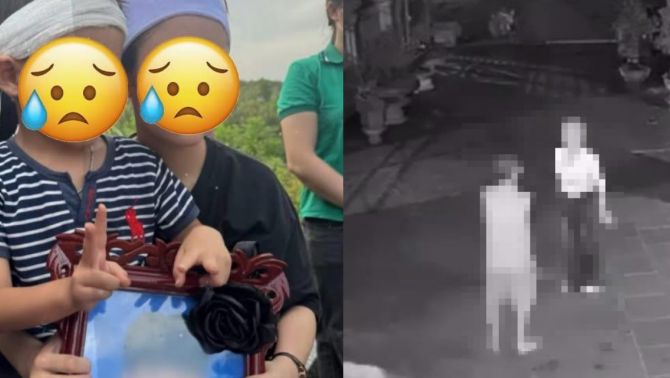 Vụ vợ sát hại chồng ở Phú Thọ: Xót xa cảnh con trai 5 tuổi tiễn đưa bố về nơi an nghỉ cuối cùng 