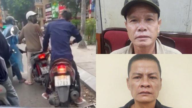 Nhân thân cực sốc của 2 kẻ dàn cảnh trộm điện thoại ở Hà Nội, lời khai hé lộ thủ đoạn tinh vi