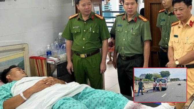 Lâm Đồng: Khởi tố 17 tuổi đi tốc độ cao, liều lĩnh tông xe vào CSGT khi bị chặn dừng