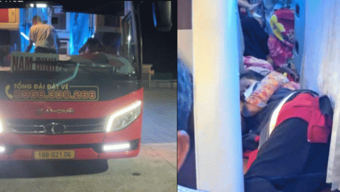 Xe khách giường nằm bị phạt gần 100 triệu vì chở quá số người, tài xế cũng nhận cái kết cực ‘đắng’