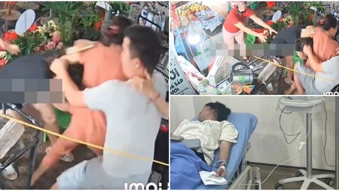 Phẫn nộ clip người đàn ông lao vào đánh, đá người phụ nữ dã man, công an vào cuộc, hé lộ nguồn cơn 