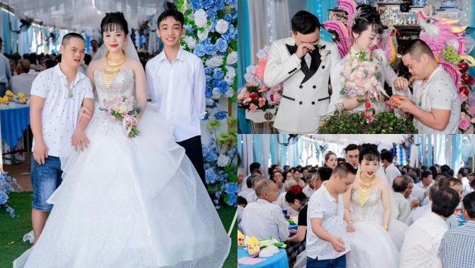 Em gái bật khóc nức nở khi anh trai bị Down lên tặng vàng cưới, lời dặn dò khiến tất cả rơi nước mắt